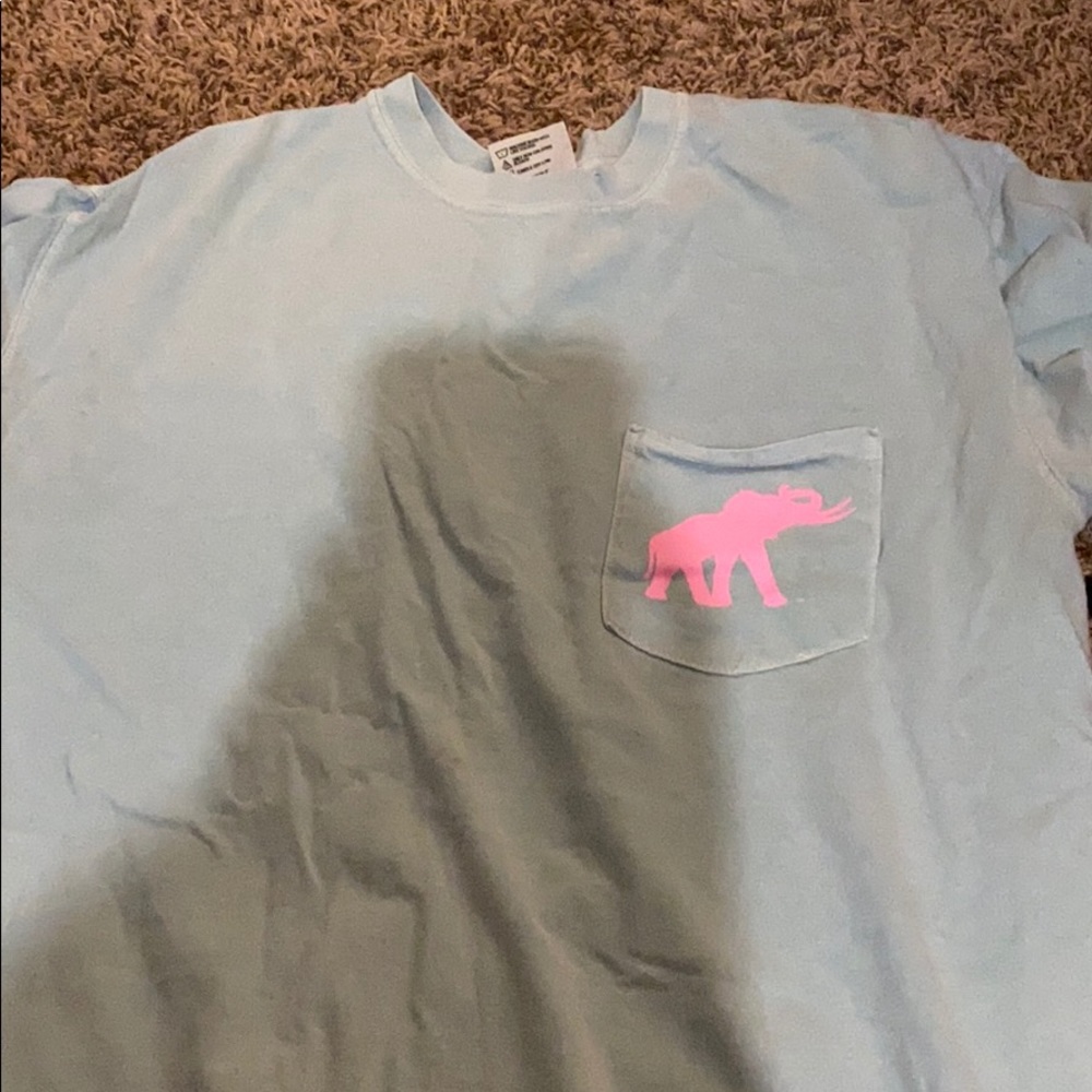 Comfort color Alabama pocket tee shirt